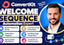 create convertkit welcome sequence kit onboarding kit automation system